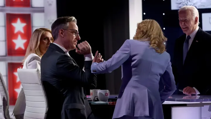 Jake Tapper refutes Jill Biden’s claim she feared for husband’s health at CNN debate