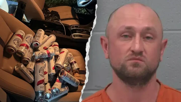 Florida man arrested for DUI after troopers allegedly find 34 open alcohol containers in vehicle