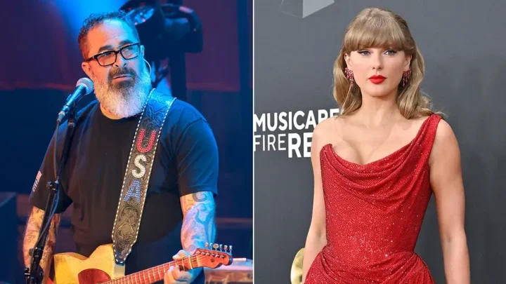 Taylor Swift merch box stuffed with shredded copies of Aaron Lewis’ unreleased album cover draws response