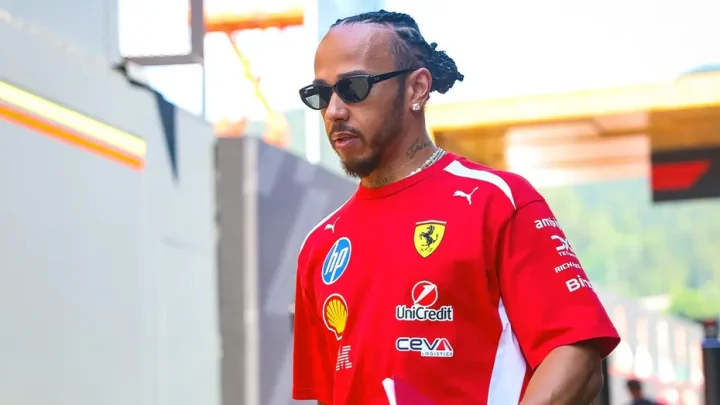 F1 star Lewis Hamilton reveals that he suffered a serious neck injury in a testing crash