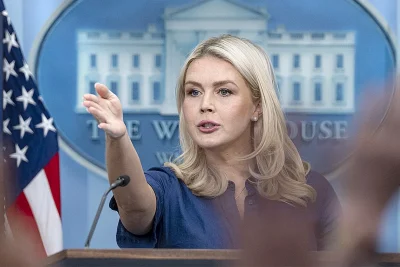 Karoline Leavitt has libs fuming after celebrating America 250 at the White House, Scot party & a protest zone