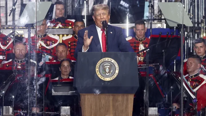 â€˜America is backâ€™: Trump kicks off Great American State Fair with flyovers, patriotic National Mall speech