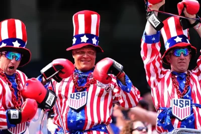 Power ranking the most patriotic fans at the USMNT’s World Cup opener against Paraguay