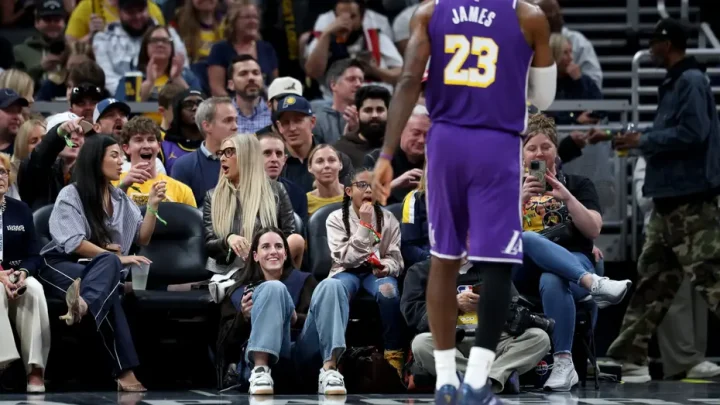 LeBron James shows love to Caitlin Clark on his Instagram after her historic 45-point performance