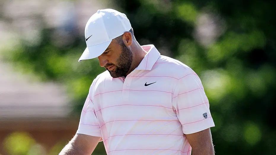 Scottie_Scheffler_Scottish_Open_looks_donw