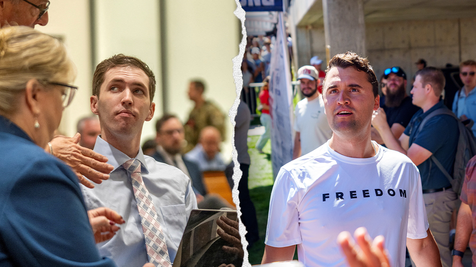 tyler-robinson-in-court-and-charlie-kirk-at-uvu-split
